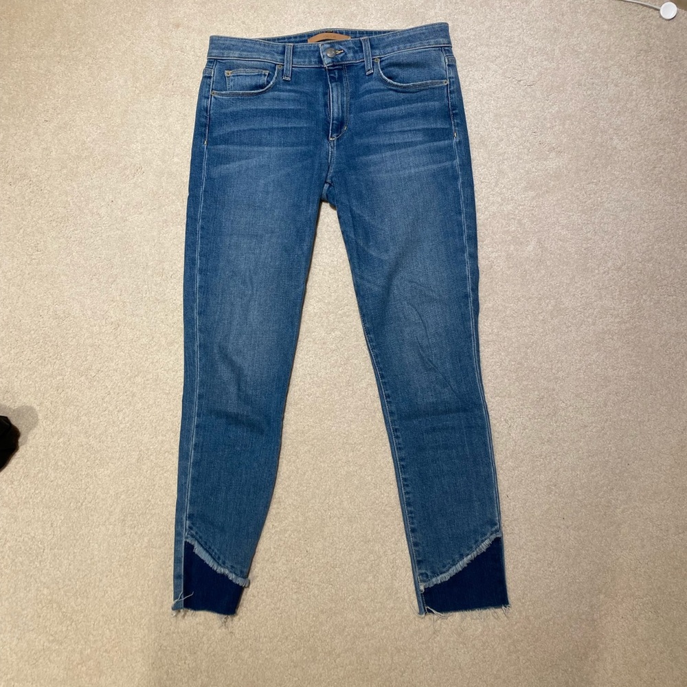 Joes Jeans. the icon. mid rise skinny ankle. blue Jeans